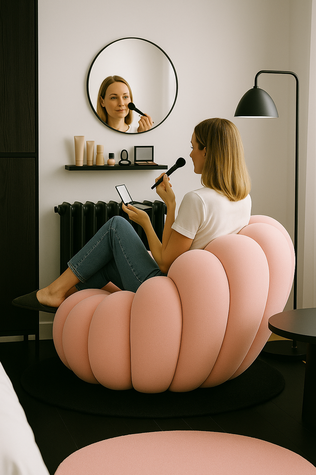 Fauteuil coquillage